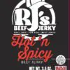 RJ's Hot 'n Spicy Beef Jerky 3.5 oz